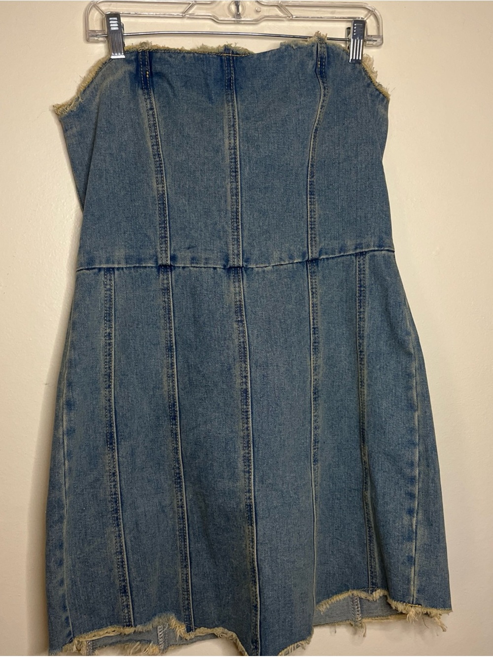 Forever 21 Blue Denim Mini Dress